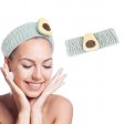 1 pieza de maquillaje facial gris, bandas elásticas para el cabello, envolturas para la cabeza de yoga para la cara