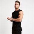 Gym Workout Sleeveless Shirt Tank Top Hommes Vêtements - Noir