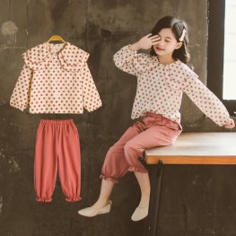 Conjuntos de ropa para niños Conjunto de ropa para niñas activas Traje