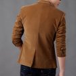 Giacca da uomo casual grasso slim moda autunno primavera