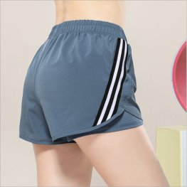 Sport Running Fitness Pantaloncini in vita elastica ad asciugatura rapida da donna