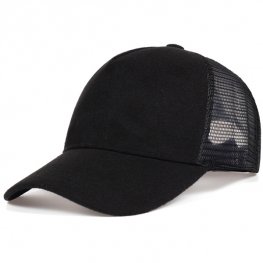 Nouvelle casquette de baseball vierge chapeau de hip hop en maille respirante hommes femmes