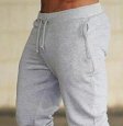 Pantaloni sportivi da jogging da uomo Pantaloni slim fit in cotone Pantaloni da bodybuilding