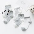 1 pcs coton bébé chaussettes nouveau-né garçons filles chaussette enfant en bas âge mignon